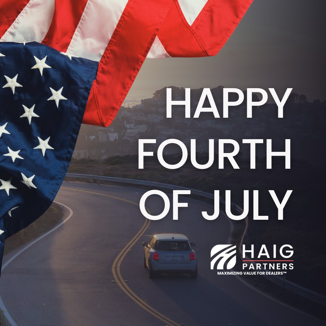 Happy Fourth of July from all of us at Haig Partners! Wishing you a day filled with celebration, reflection, and appreciation for the freedoms we enjoy.