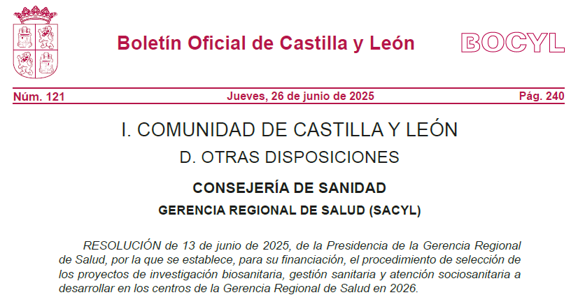 Abro hilo sobre la nueva convocatoria #GRS de investigación en <a href="/Salud_JCYL/">Salud JCYL</a> . 

Todos queremos una investigación de calidad que se generalize, pero hay decisiones  en esta GRS que van directamente en contra de esta idea.

1/10