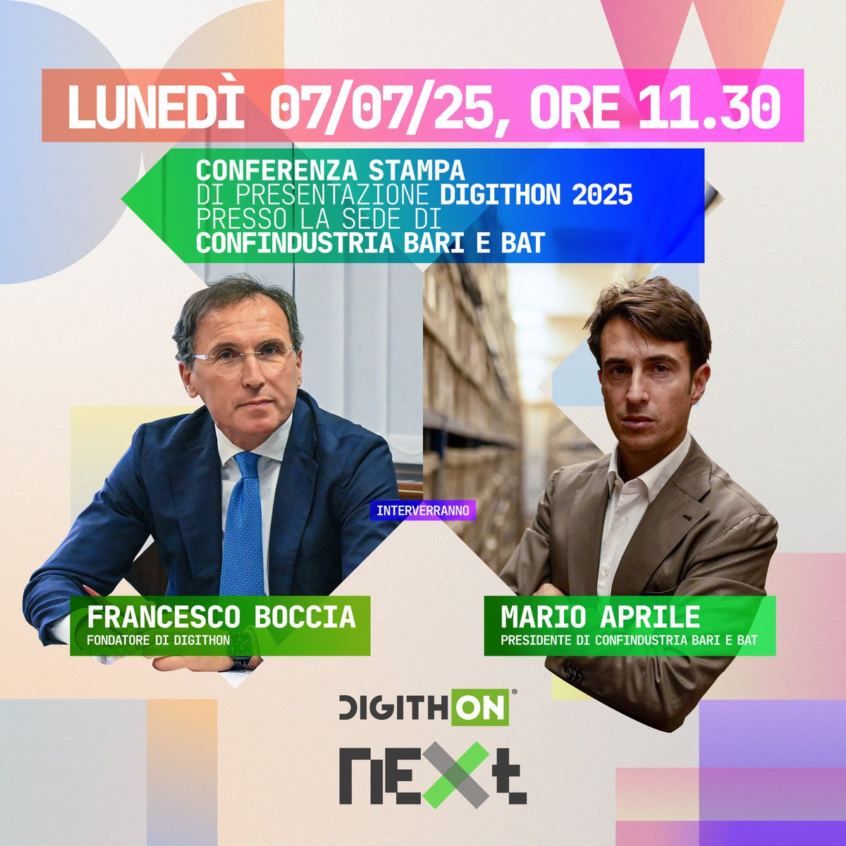 🔎👌🏻🚀 Presentazione ufficiale di #DigithON2025: non mancate!

#Next 
<a href="/confindustriabb/">Confindustria Ba-Bat</a>