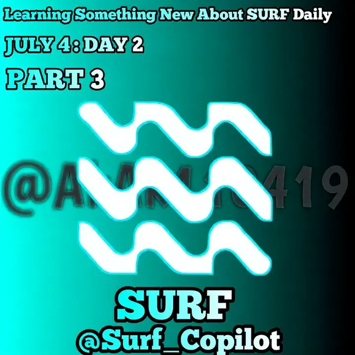 cryptodhruvk's tweet photo. Day 2 : Part 3
(Learning New About @surfai)
Using Surf feels like having a personal Web3 assistant.
Ask it for airdrop estimates? Done.
Too lazy to quest? Surf autocompletes.
Best part? You get rewarded just for being curious.
#SurfOn and earn while you learn.
@KaitoAI https://t.co/TB89Ci0Xgu