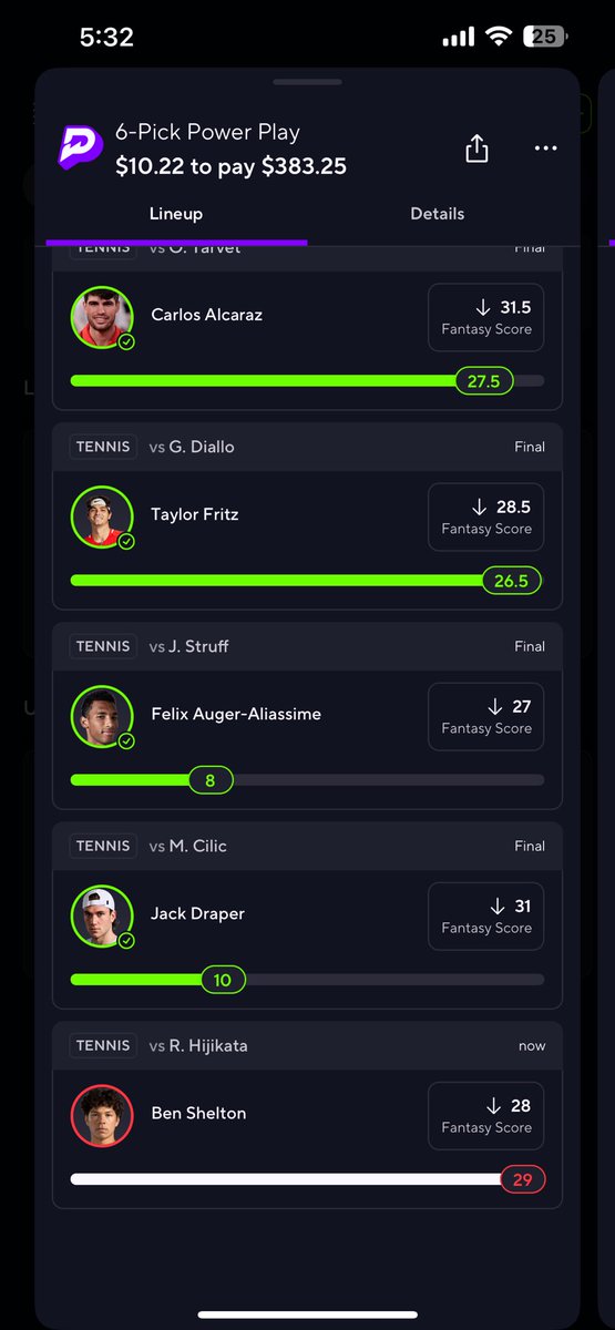 treetreefive's tweet photo. @PrizePicks  and @Wimbledon  bogus as hell 🤦🏾‍♂️🤦🏾‍♂️ wait til the next day to sell https://t.co/4chl1EQBcJ