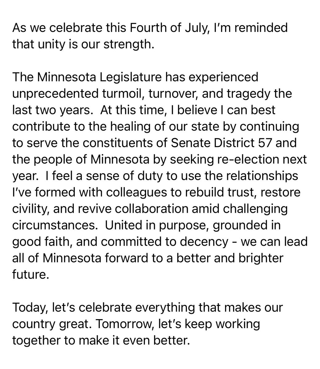 ZachDuckworth's tweet image. Now is a time for healing, let’s get to work.
🇺🇸 Happy Independence Day! 🇺🇸