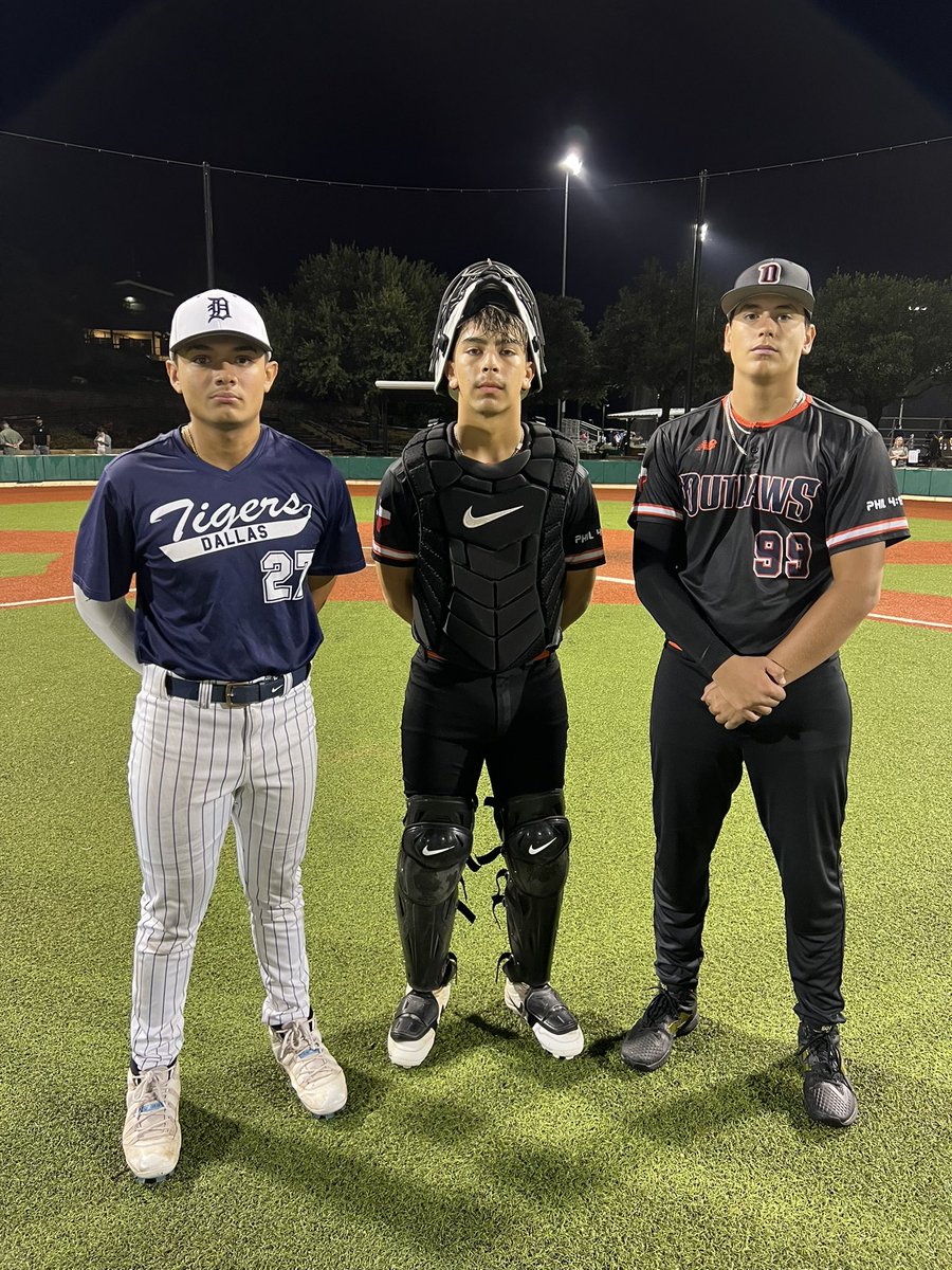 Results Baseball Tournaments (@rb_tournaments) on Twitter photo RBTournaments.com
30+ College Coach Showcase Tournament‼️
Dallas Tigers
🆚
SETX OUTLAWS
PoG🏆:
🥇Gavin Recoder (<a href="/gavin_recoder/">Gavin Recoder</a> )
🥇Zakary Wood (<a href="/z_wood13/">Zakary Wood “Zak”</a> )
🥇Zander Davila (<a href="/ZanderDavila/">Zander Davila</a> ) RBTournaments.com
30+ College Coach Showcase Tournament‼️
Dallas Tigers
🆚
SETX OUTLAWS
PoG🏆:
🥇Gavin Recoder (<a href="/gavin_recoder/">Gavin Recoder</a> )
🥇Zakary Wood (<a href="/z_wood13/">Zakary Wood “Zak”</a> )
🥇Zander Davila (<a href="/ZanderDavila/">Zander Davila</a> )