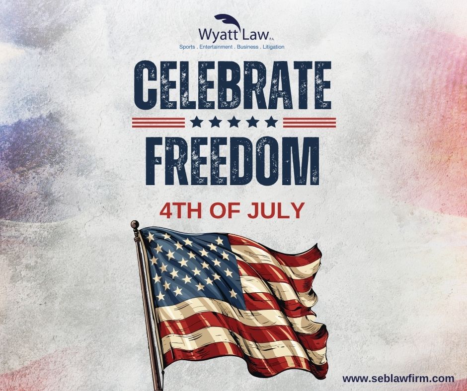🇺🇸 This 4th of July, we celebrate your freedom to build, protect, and thrive. At Wyatt Law, PA, legal empowerment is modern liberty — and we’re here to help you stand strong. Happy Independence Day!
#WyattLawPA #FourthOfJuly #LegalFreedom #SCStrong  #AmericanDream