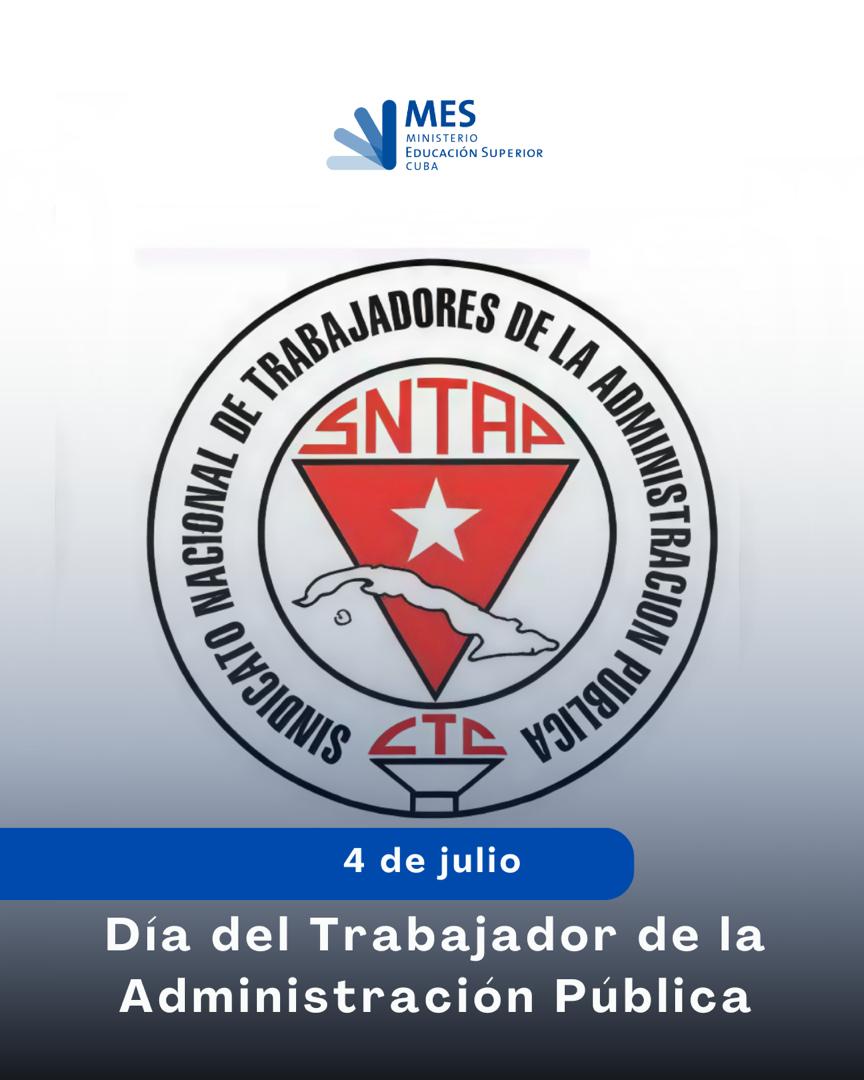 🎉En el  Día del Trabajador de la Administración Pública, muchas felicidades a todos los trabajadores del sector! 👏🌹 

🇨🇺 Merecido homenaje a Enrique Hart Dávalos, símbolo de lucha revolucionaria, trabajador del sector bancario y mártir de la Revolución.

#Cuba #TenemosMemoria