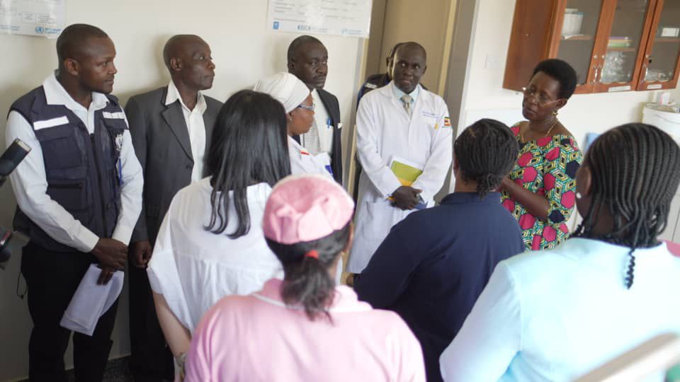 The Ministry of Health Ps, Dr Diana Atwine has today commissioned 28 health  facilities renovated in five districts of busoga region.
# Health is wealth.