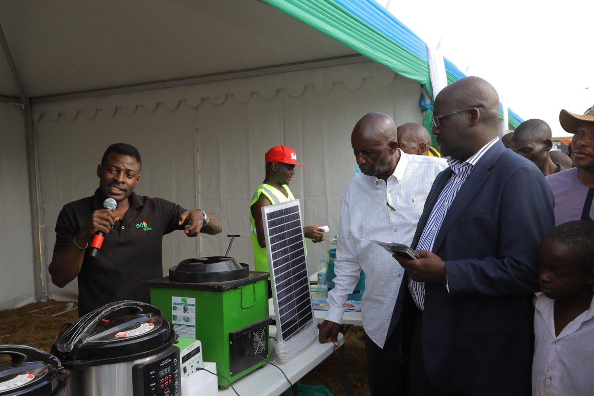 AMANYA STUART (@amanyastuartjr) on Twitter photo Day 2 of the launch of <a href="/UECCC1/">Uganda Energy Credit Capitalisation Company</a>βs Price Subsidy Program under the EASP is in on at Kyampango Playground, Rugaaga Town Council, Isingiro District.
The day is focused on the Exhibition by Energy Service Companies participating in the subsidy program, for the public to receive Day 2 of the launch of <a href="/UECCC1/">Uganda Energy Credit Capitalisation Company</a>βs Price Subsidy Program under the EASP is in on at Kyampango Playground, Rugaaga Town Council, Isingiro District.
The day is focused on the Exhibition by Energy Service Companies participating in the subsidy program, for the public to receive