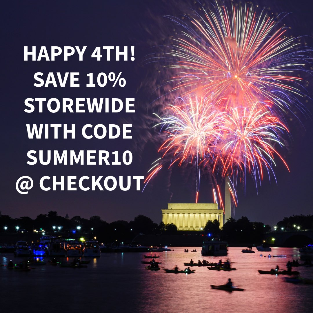 🎆Have a safe Independence Day! Celebrate in style with 10% savings on all items using code SUMMER10 at checkout! Shop now at seventhandf.com!🎇