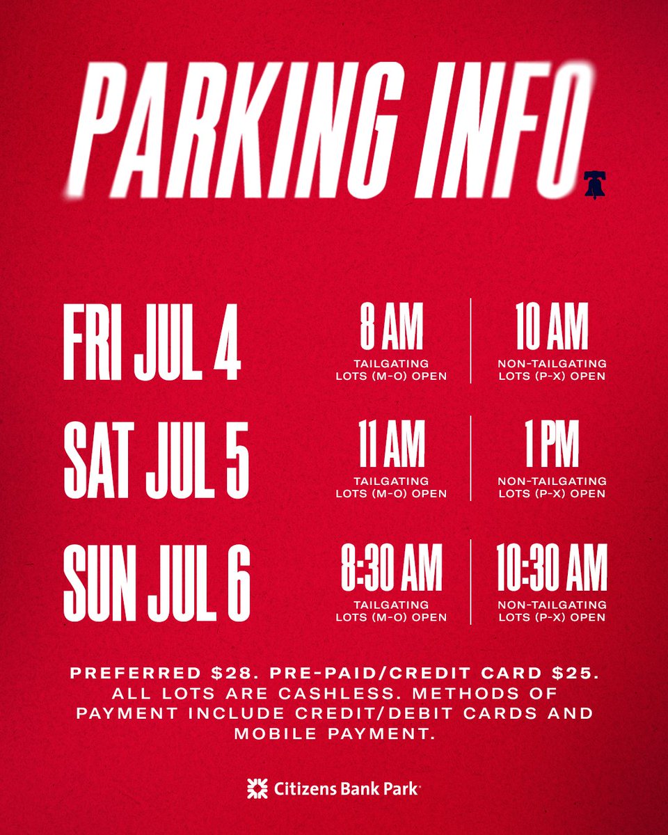 Spending our holiday weekend at The Bank 🇺🇸⚾️