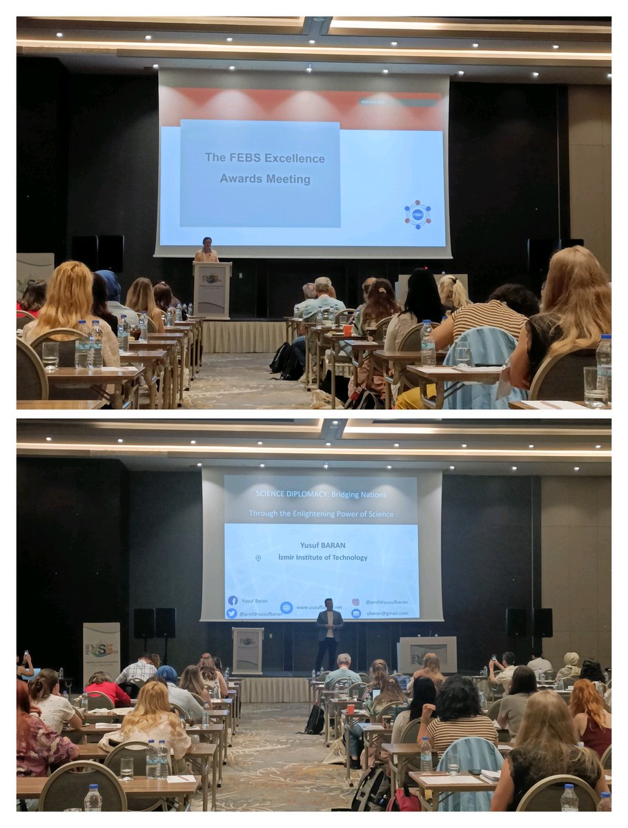 FEBSnews's tweet image. More career skill sessions at the FEBS Young Scientists’ Forum #YSF featured:
🔹Alain Krol & Daniele Viarisio, on fellowship opportunities for young scientists
🔹Yusuf Baran (@ProfYusufBaran), on the power of science diplomacy
🔹Hajrah Khawaja, on scientific publishing
#youngFEBS