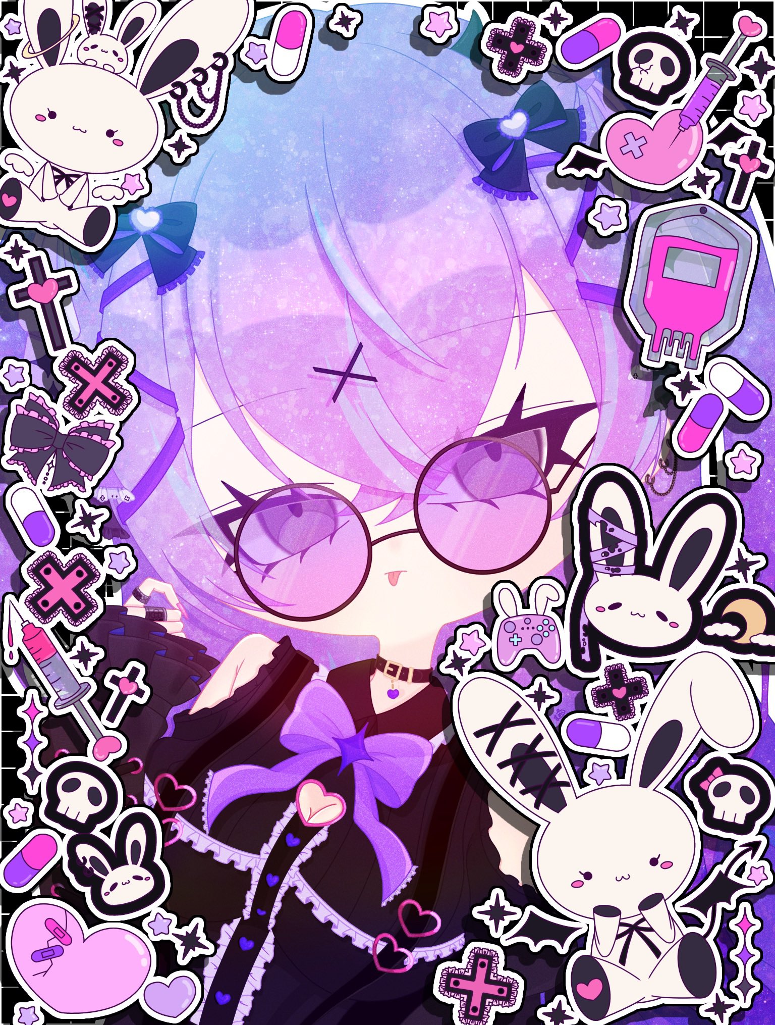 artist: @u_tnmn on X edit color: kywnhnki | Милые рисунки
