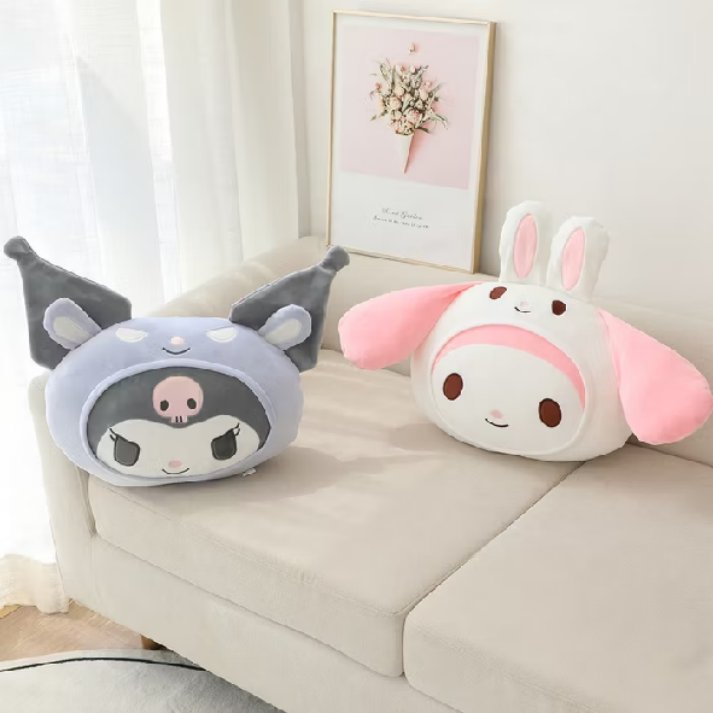 aerystudies's tweet photo. Sanrio Plush  Kuromi Cinnamoroll My Melody Plush Throw Pillow Car Neck Headrest Pillow Soft Stuffed Plushie Back Cushion Blanket in Pillow Car Accessories https://t.co/57UVWJbkdu https://t.co/p1D2xI1ovB