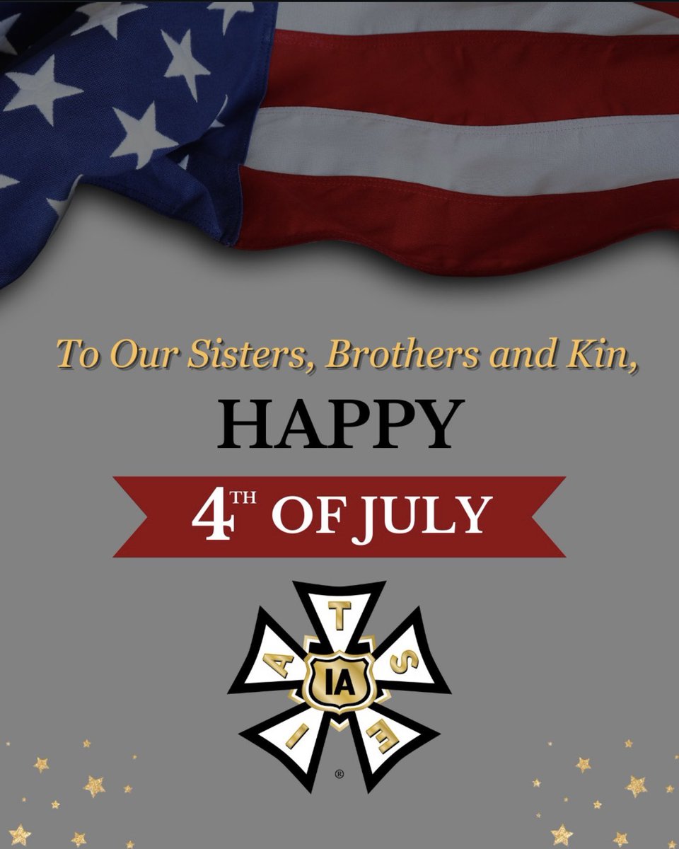 IATSE's tweet image. Wishing you a safe and enjoyable holiday. Happy #FourthofJuly!