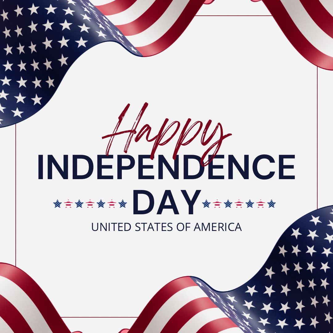 azembassyus's tweet image. 🇦🇿🇺🇸 @azembassyus extends heartfelt congratulations to the government and people of the United States on the occasion of Independence Day.
Happy 4th of July! 🎆
#IndependenceDay #USA #FourthOfJuly