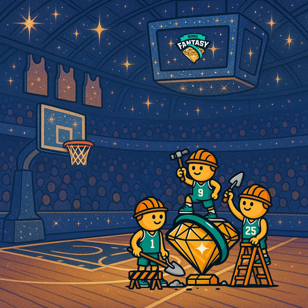 🏗️Estamos trabajando en la próxima temporada de Ring Fantasy, donde habrá muchas novedades top!💎🤩

🏝️Aquí tienes una pregunta para que la pienses durante el verano:
🏀Cuál será el nombre de tu pabellón?😏

#RingFantasy #Basketball #ACB