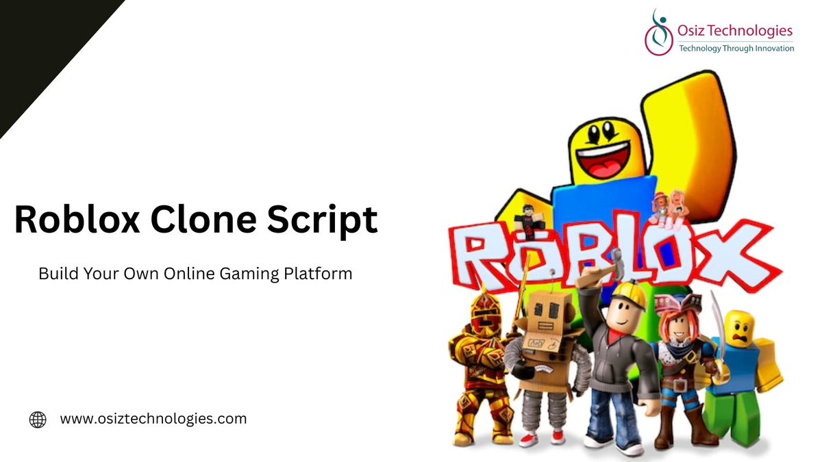 ScottMorri44991's tweet image. Transform your gaming idea into a full-fledged virtual world with our advanced Roblox Clone Script.
With Osiz, get a feature-rich, scalable, and 100% customizable gaming platform built for success.

osiztechnologies.com/blog/roblox-cl…
#RobloxCloneScript #GameDevelopment #GamingPlatform