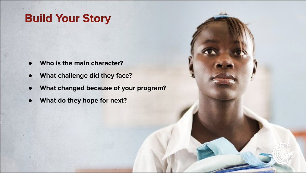 She's the First (@shesthefirst) on Twitter photo 📝 Storytelling is strategy.
Great stories don’t just inform — they move people.
With <a href="/girlrising/">girlrising</a>, we’re learning to:
📌 Identify compelling impact stories
🎯 Tailor stories for different audiences
📣 Use storytelling as a tool for fundraising
#GirlsFirst #NarrativePower 📝 Storytelling is strategy.
Great stories don’t just inform — they move people.
With <a href="/girlrising/">girlrising</a>, we’re learning to:
📌 Identify compelling impact stories
🎯 Tailor stories for different audiences
📣 Use storytelling as a tool for fundraising
#GirlsFirst #NarrativePower