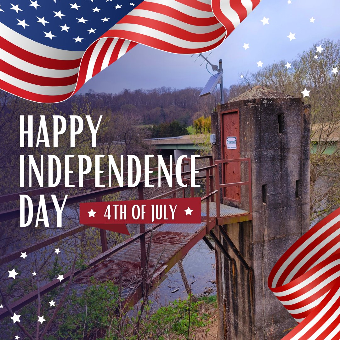 USGS_Water's tweet image. Happy 4th of July!🎇 We celebrate our nation's freedom & the crucial role of science in building a better future. From sea to shining sea, USGS monitoring networks keep the pulse of our nation’s waterways – providing essential data for everyone, every day. waterdata.usgs.gov