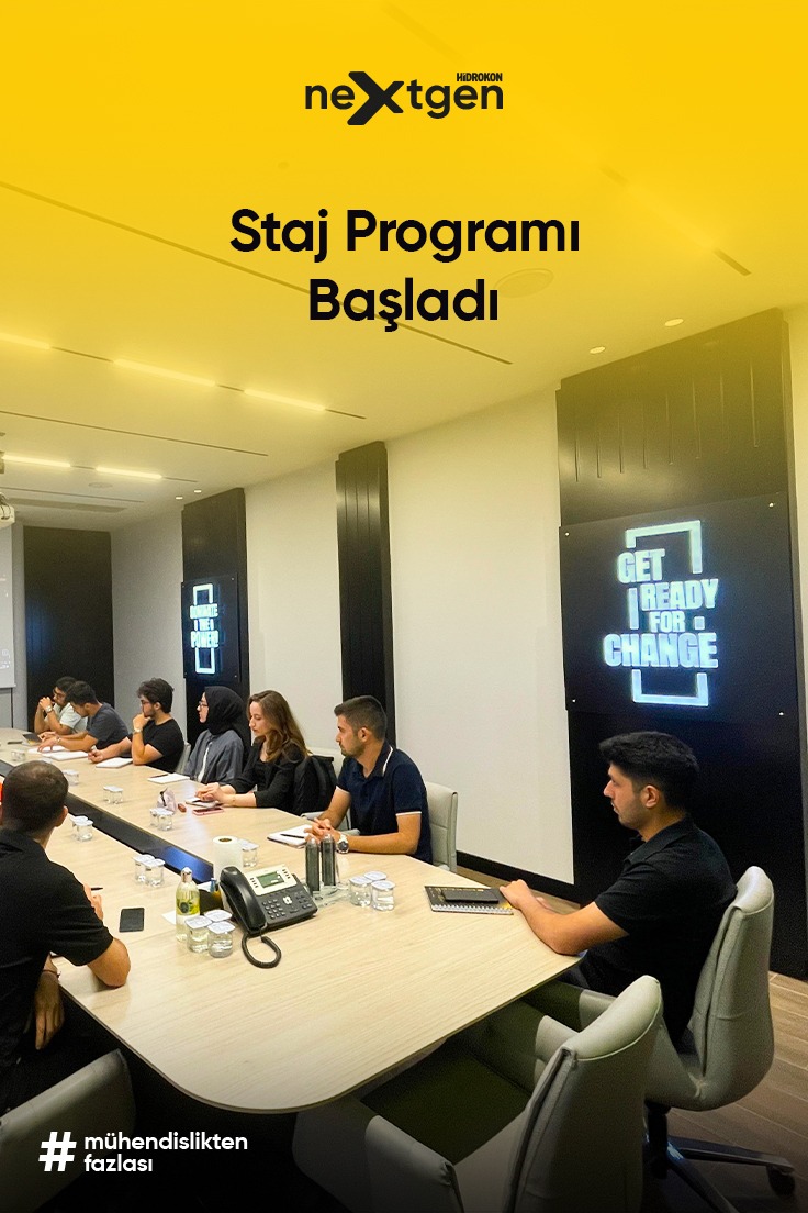 Staj programımız başladı.👷‍♂️

#mühendisliktenfazlası #hidrokon #kariyer #nextgen