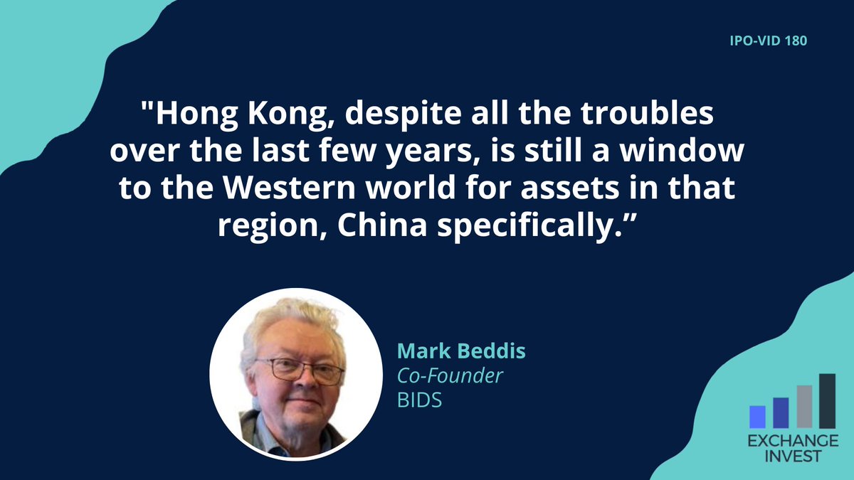 In our latest #IPOVID episode, Mark Beddis shares sharp insights on Hong Kong’s evolving role as a crucial gateway for Chinese assets — monopoly quirks, regulatory hurdles, and all.

📺 Watch the full episode: youtube.com/watch?v=K_eayj…

#GlobalMarkets #China #Exchanges