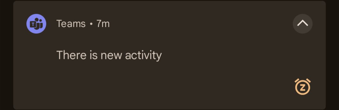 Name a more useless notification