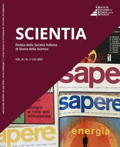 The first 2025 issue of Scientia. Rivista della Società Italiana di Storia della Scienza is out and available online!📢

To access the issue in open access: rivistascientia.it/it/fascicolo/1…

Happy reading!🎊

Info: societastoriadellascienza.it/index.php/it/p…