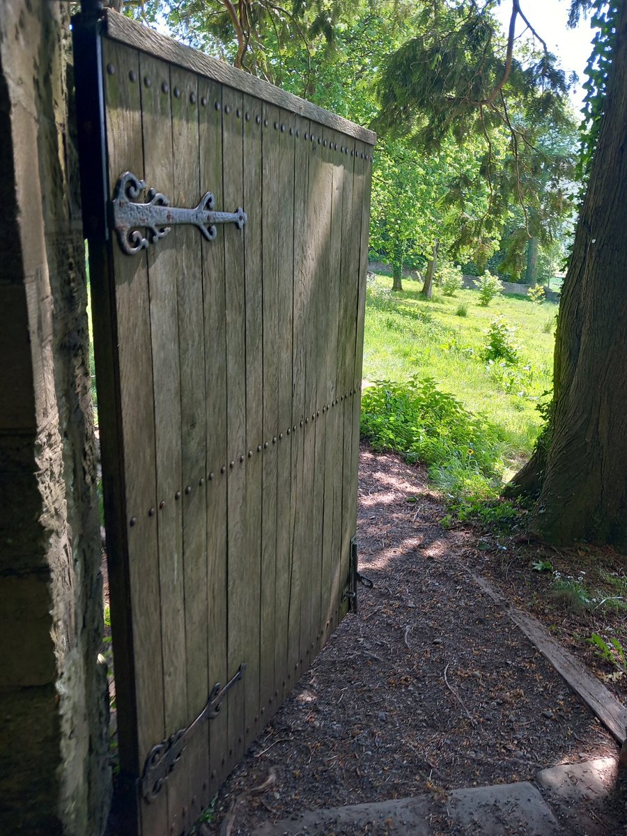 I have found my people! Loving this #FerrousFriday ... this is my contribution: the rivets and hinges on the gateway to a walled garden, Killynether Forest, Co. Down.