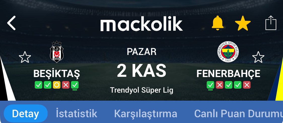 Beşiktaş’ın 11. hafta sürprizlerini bilmeyen yok ve bu sene bilin bakalım hangi maç 11. haftaya geliyor güzel bir derbi olacak mutlaka yıldız atıp bekleyelim 2/1 - 1/2 ✅ 

MAÇI SAHİPLENDİM KİMSE VERMESİN 
😅😅😅😅