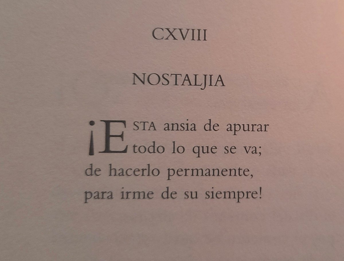 "para irme de su siempre" (JRJ)