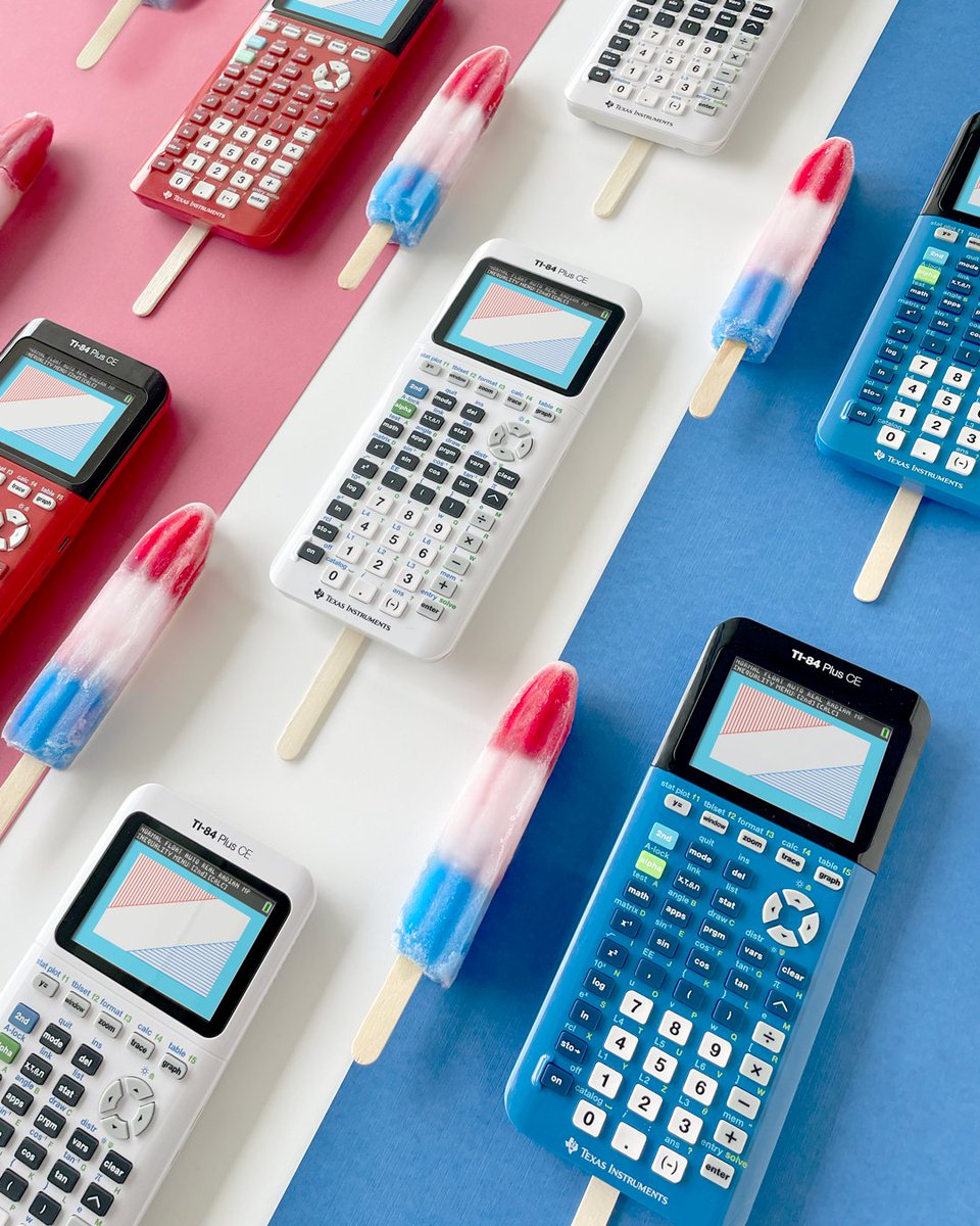 TICalculators's tweet image. 🔴⚪️🔵 Happy #4thofJuly! 🔴⚪️🔵 May your celebrations be sweet!