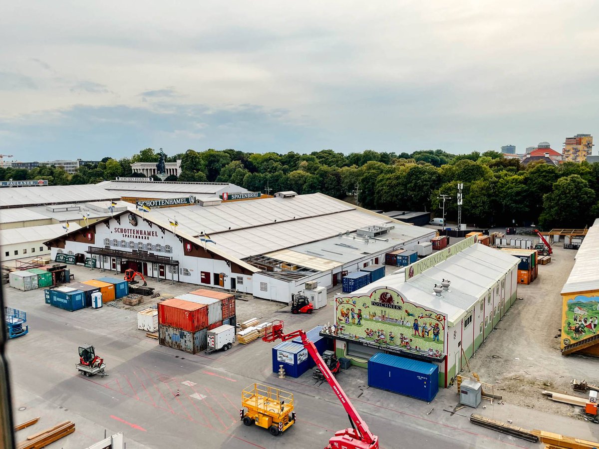 ANZEIGE | Ihr wolltet schon immer einmal wissen, wie der große Aufbau des Oktoberfests abläuft?! 🎢

Dann bucht jetzt eine Führung mit exklusiven Rundgang über die Großbaustelle auf der Theresienwiese: 🚧👇
muenchen.travel/angebote/buche…

#münchen #oktoberfest #wiesn