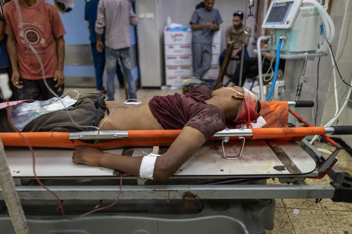 HananBalkhyحنان بلخي (@hananbalkhy) on Twitter photo The senseless killing and blocking of aid in #Gaza must stop. 
Everyday, 90 people on average are being killed and more than 200 injured. 
No fuel has entered Gaza in over 120 days, crippling hospitals like Al-Shifa, which is receiving hundreds of injured patients every day, The senseless killing and blocking of aid in #Gaza must stop. 
Everyday, 90 people on average are being killed and more than 200 injured. 
No fuel has entered Gaza in over 120 days, crippling hospitals like Al-Shifa, which is receiving hundreds of injured patients every day,