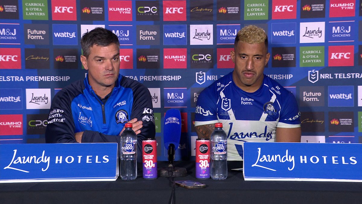 Cameron Ciraldo explained his decision to change-up his spine amid ongoing doubts around his best combination 🚨

The Bulldogs coach was filthy his side didn't learn their lessons after blowing a huge lead...

MORE 👉 bit.ly/4noJVCS