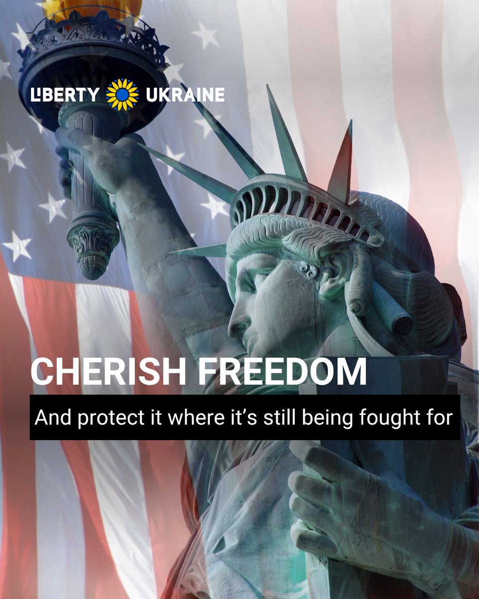 Independence isn't fireworks. It’s a choice. A fight. A promise.

In Ukraine, we call it Воля — not just freedom, but the unbreakable will to be free.

On July 4th, let’s remember what brought the United States into being — and what keeps Ukraine standing today. Freedom is never