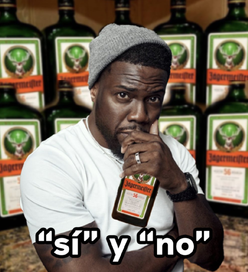 Jagermeister_es's tweet photo. yo: pedimos chupitos???

mis colegas: cuales son las opciones?

yo: https://t.co/SlU20IBogK