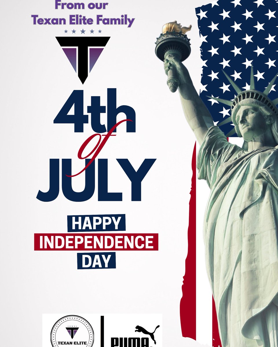HAPPY 4th from our TEXAN ELITE FAMILY 🇺🇸