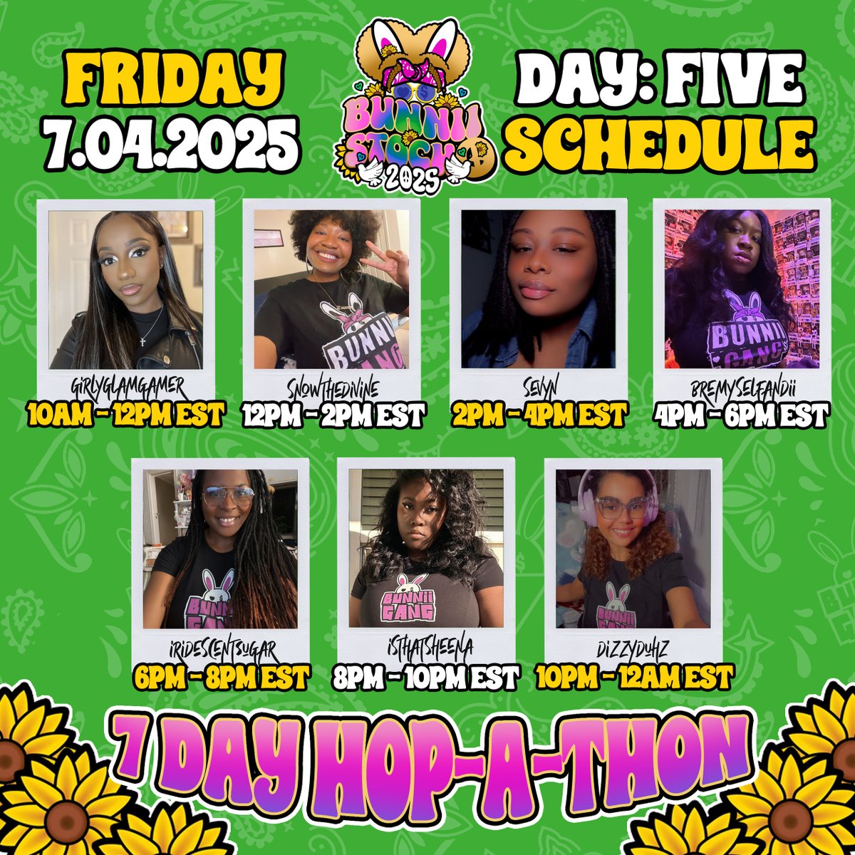 BUNNII GANG 🤘🏾🐰 #CAMPHOPALONG JUNE '26 tweet media