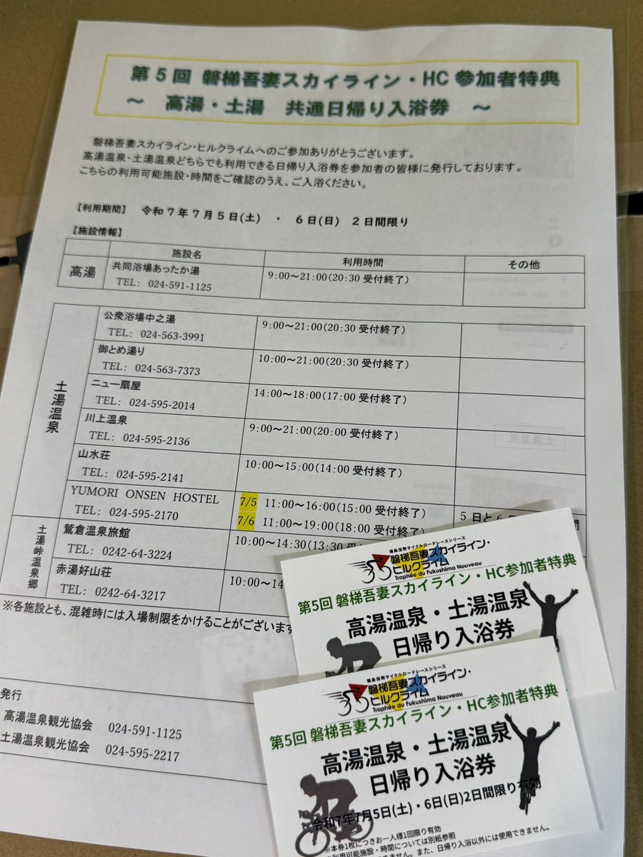 ふくしま復興サイクルシリーズ on X: 