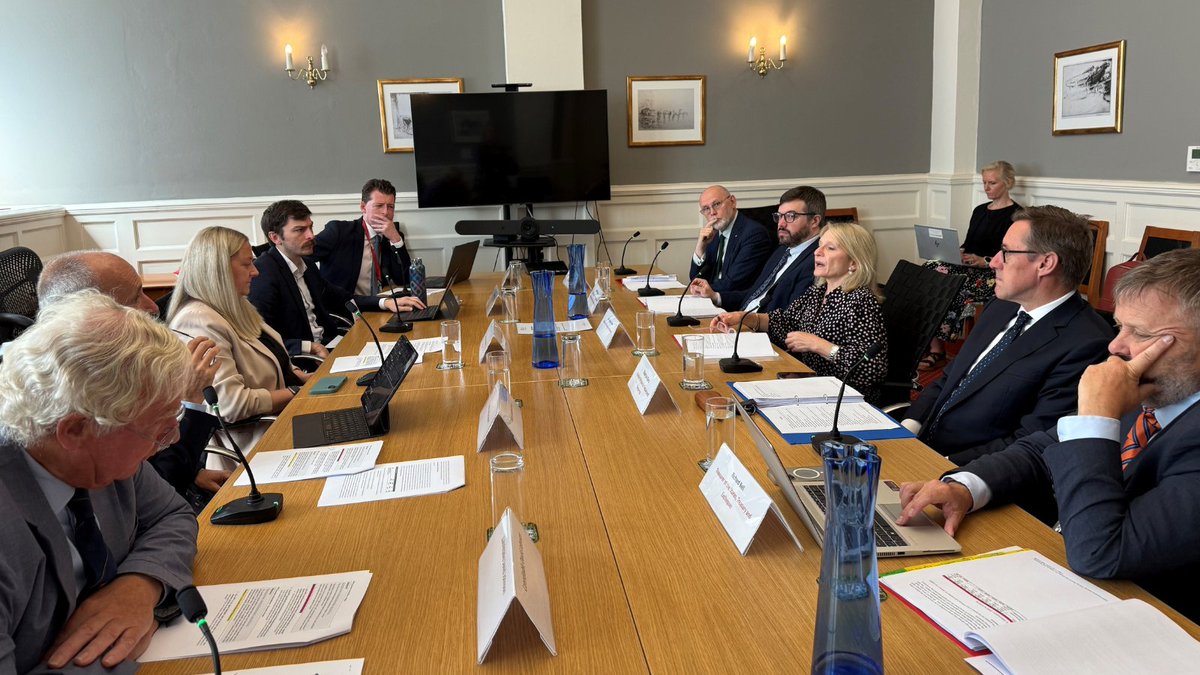 States Assembly - Jersey's elected parliament (@statesassembly) on Twitter photo The Treasury Minister has been answering questions in a Public Hearing today with the Corporate Services Scrutiny Panel.
Deputy Elaine Millar and Assistant Minister, Deputy Ian Gorst, told the Panel that:
• Global, and in particular US, fluctuations mean that the £52m estimated The Treasury Minister has been answering questions in a Public Hearing today with the Corporate Services Scrutiny Panel.
Deputy Elaine Millar and Assistant Minister, Deputy Ian Gorst, told the Panel that:
• Global, and in particular US, fluctuations mean that the £52m estimated