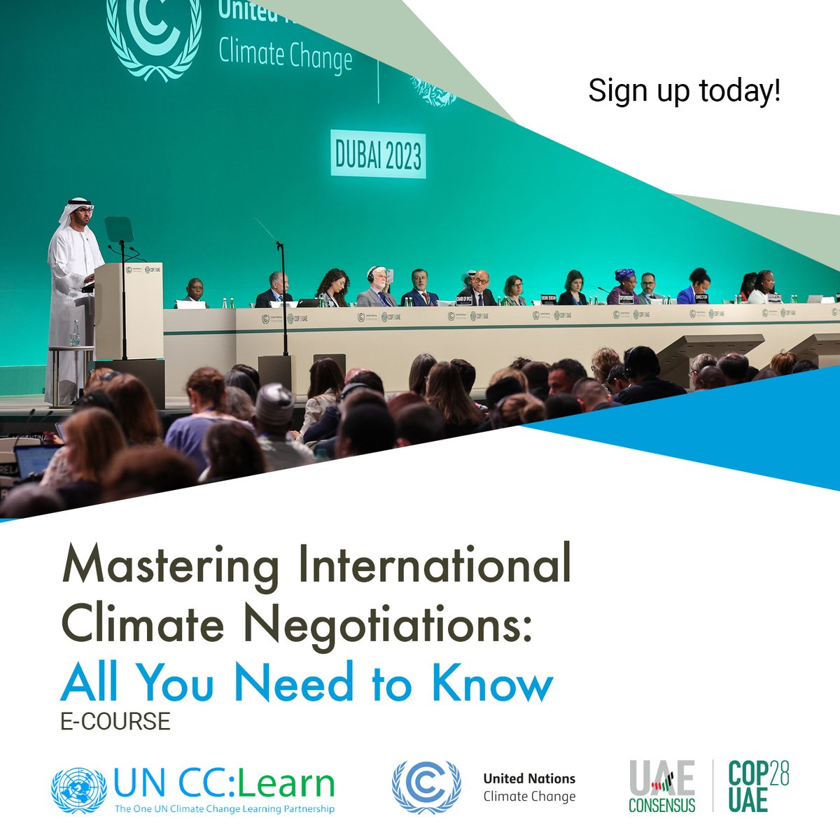 🌍 Dive into the updated Mastering International Climate Negotiations, a free course by UN CC:Learn, <a href="/UNFCCC/">UN Climate Change</a> and <a href="/COP28_UAE/">COP28 UAE</a>! Gain key insights into the UNFCCC, Paris Agreement, and #COP themes in just 3.5 hours.

Start here ➡️unccelearn.org/course/view.ph…