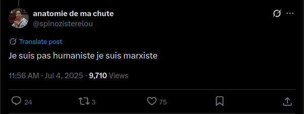 Lucidité.
