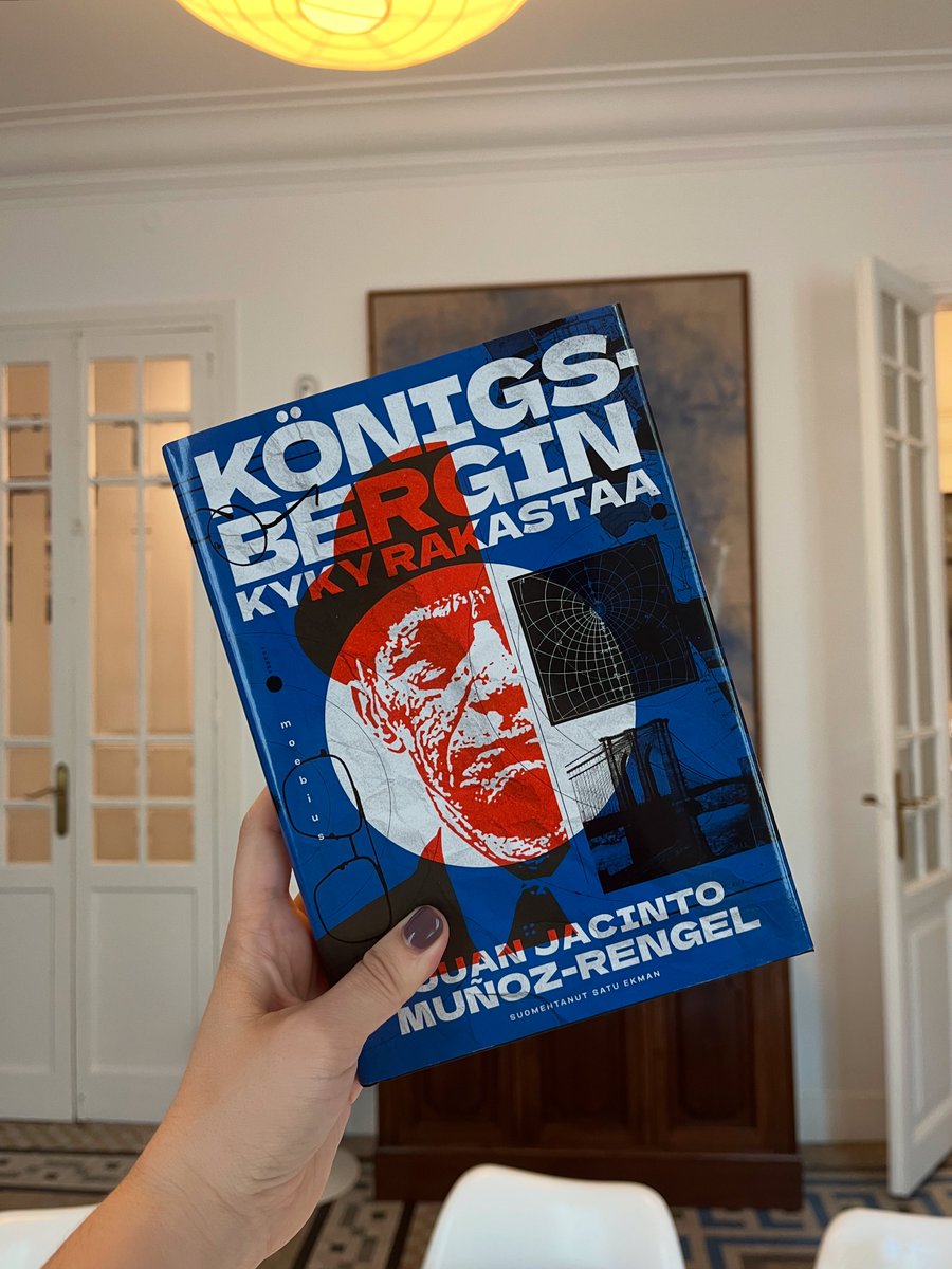 Agencia Balcells (@agenciabalcells) on Twitter photo 🚀💙 "La capacidad de amar del señor KÖnigsberg", de Juan Jacinto Muñoz-Rengel, ahora también en finlandés, traducido por Satu Ekman.
<a href="/jjmunozrengel/">J.J. Muñoz-Rengel</a> 🚀💙 "La capacidad de amar del señor KÖnigsberg", de Juan Jacinto Muñoz-Rengel, ahora también en finlandés, traducido por Satu Ekman.
<a href="/jjmunozrengel/">J.J. Muñoz-Rengel</a>