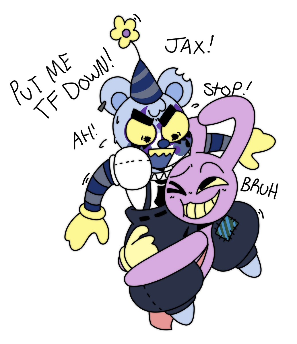 Hehehe 🐰🧸

#tadc #TADCJax #jax #oc #tadcoc