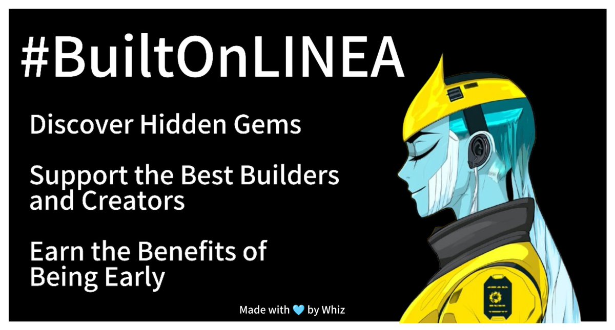 0xWhizMiz's tweet image. About #BuiltOnLINEA Series:

🔹This series for the next wave of users discovering the Linea ecosystem.
🔹Some posts you’ll see again because good projects deserve consistent attention.
🔹We’re here to spotlight Communities that continue to Deliver.

MAKE LINEA GREAT AGAIN