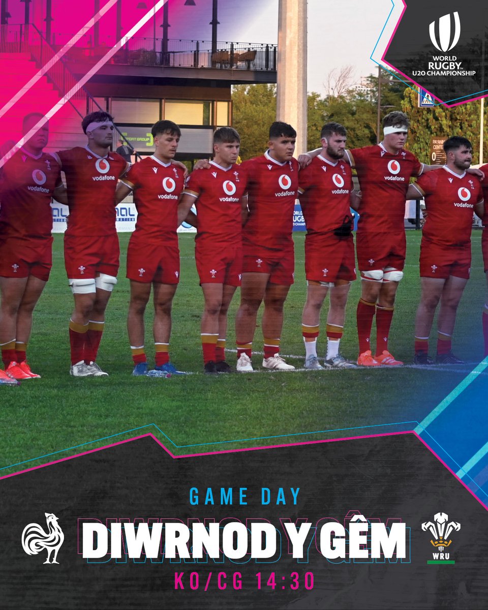 Welsh Rugby Union ๐ด๓ ง๓ ข๓ ท๓ ฌ๓ ณ๓ ฟ (@welshrugbyunion) on Twitter photo ๐ฅ ๐ฟ๐๐๐๐๐๐ฟ ๐ ๐ร๐ | ๐๐ผ๐๐พ๐ ๐ฟ๐ผ๐ ๐ฅ
Matchday 2๏ธโฃ for the U20s in Italy ๐ช
๐๏ธ <a href="/FranceRugby/">France Rugby</a>
๐ <a href="/WorldRugby/">World Rugby</a> Championship
๐ 04.07.25
โฐ 14:30 KO
๐๏ธ Stadio Mario Battaglini, Rovigo
๐บ <a href="/RugbyPass/">RugbyPass</a> TV
#WorldRugbyU20 | #WALvFRA ๐ฅ ๐ฟ๐๐๐๐๐๐ฟ ๐ ๐ร๐ | ๐๐ผ๐๐พ๐ ๐ฟ๐ผ๐ ๐ฅ
Matchday 2๏ธโฃ for the U20s in Italy ๐ช
๐๏ธ <a href="/FranceRugby/">France Rugby</a>
๐ <a href="/WorldRugby/">World Rugby</a> Championship
๐ 04.07.25
โฐ 14:30 KO
๐๏ธ Stadio Mario Battaglini, Rovigo
๐บ <a href="/RugbyPass/">RugbyPass</a> TV
#WorldRugbyU20 | #WALvFRA