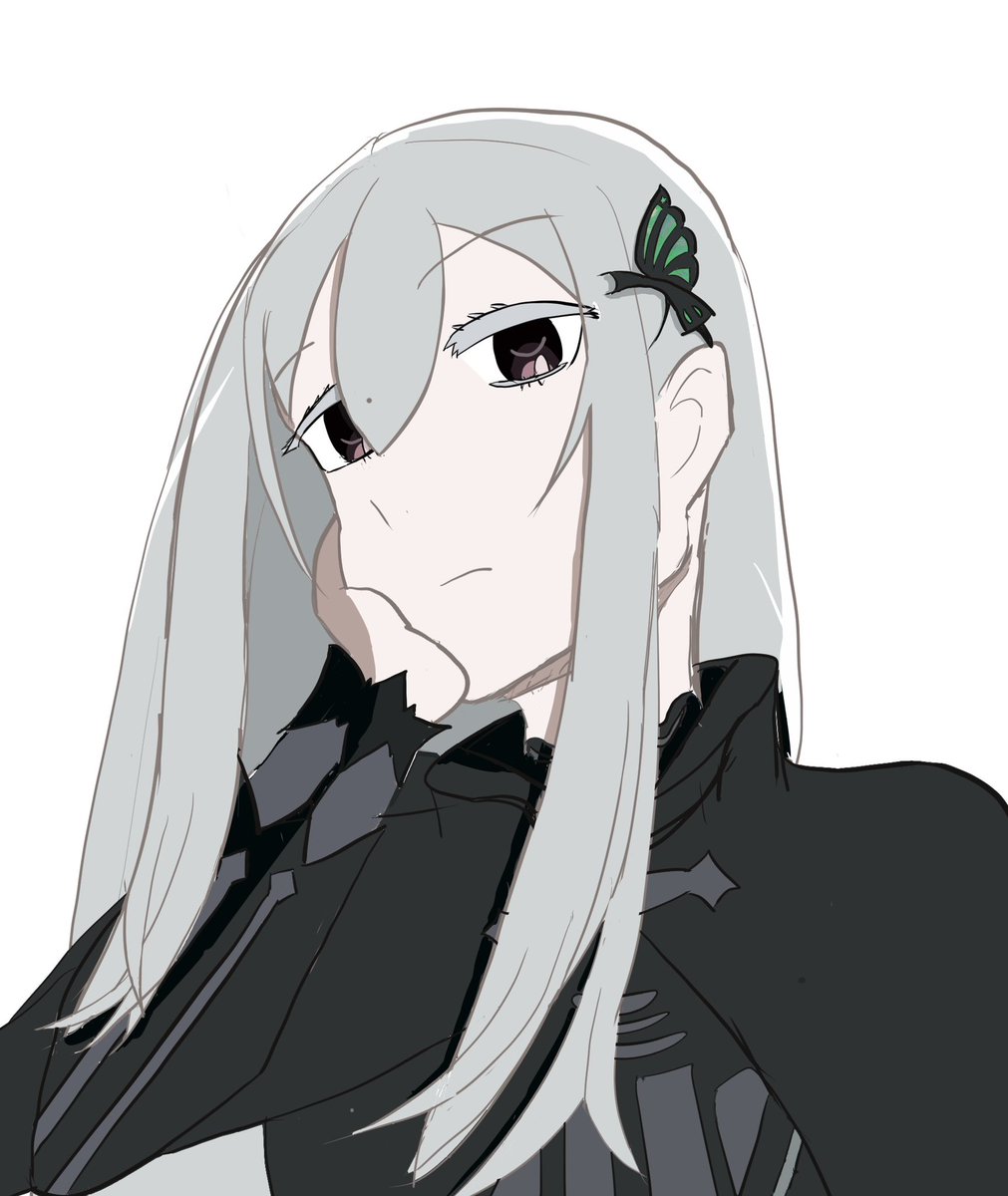 mayoi55432's tweet image. リゼロのエキドナです！
#イラスト
