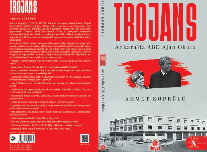 ABD üssü TUSLOG  Sıhhıye'den taşındıktan sonra dönemin Ankara Belediyesi mimarları, boşalan alana yapılacak olan parka (Abdi İpekçi) nasıl bir tasarım yaptı. ABD'ye "Subliminal mesaj" içeren tasarımın hikayesi TROJANS/Ankara'da ABD Ajan Okulu kitabımda...kitapyurdu.com vs.