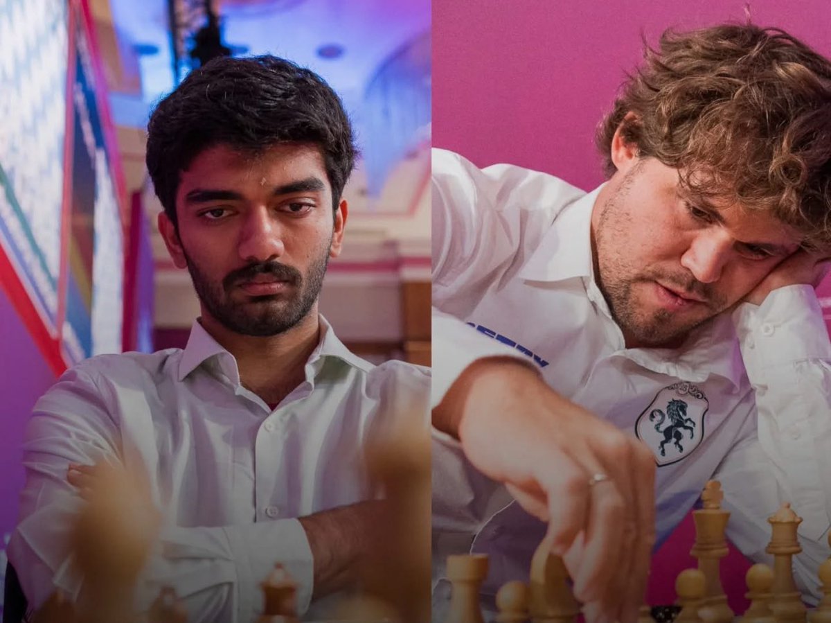 theNitinWalke's tweet image. Tum idhar Traitor’s k finale ko leke ro rahe the aur udhar #Gukesh ne firse #MagnusCarlsen ko haraa diya 🇮🇳❤️