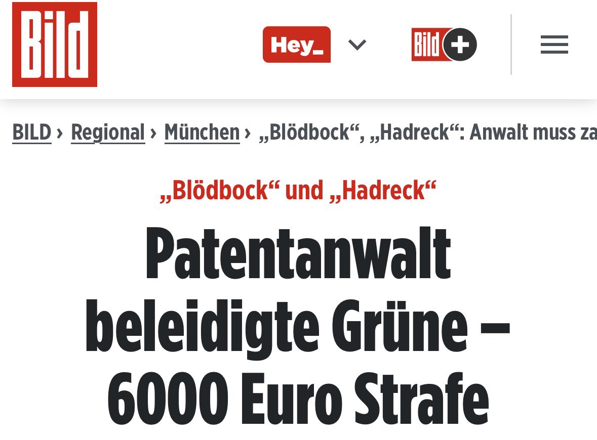 Wer ist mit „Blödbock“ gemeint?