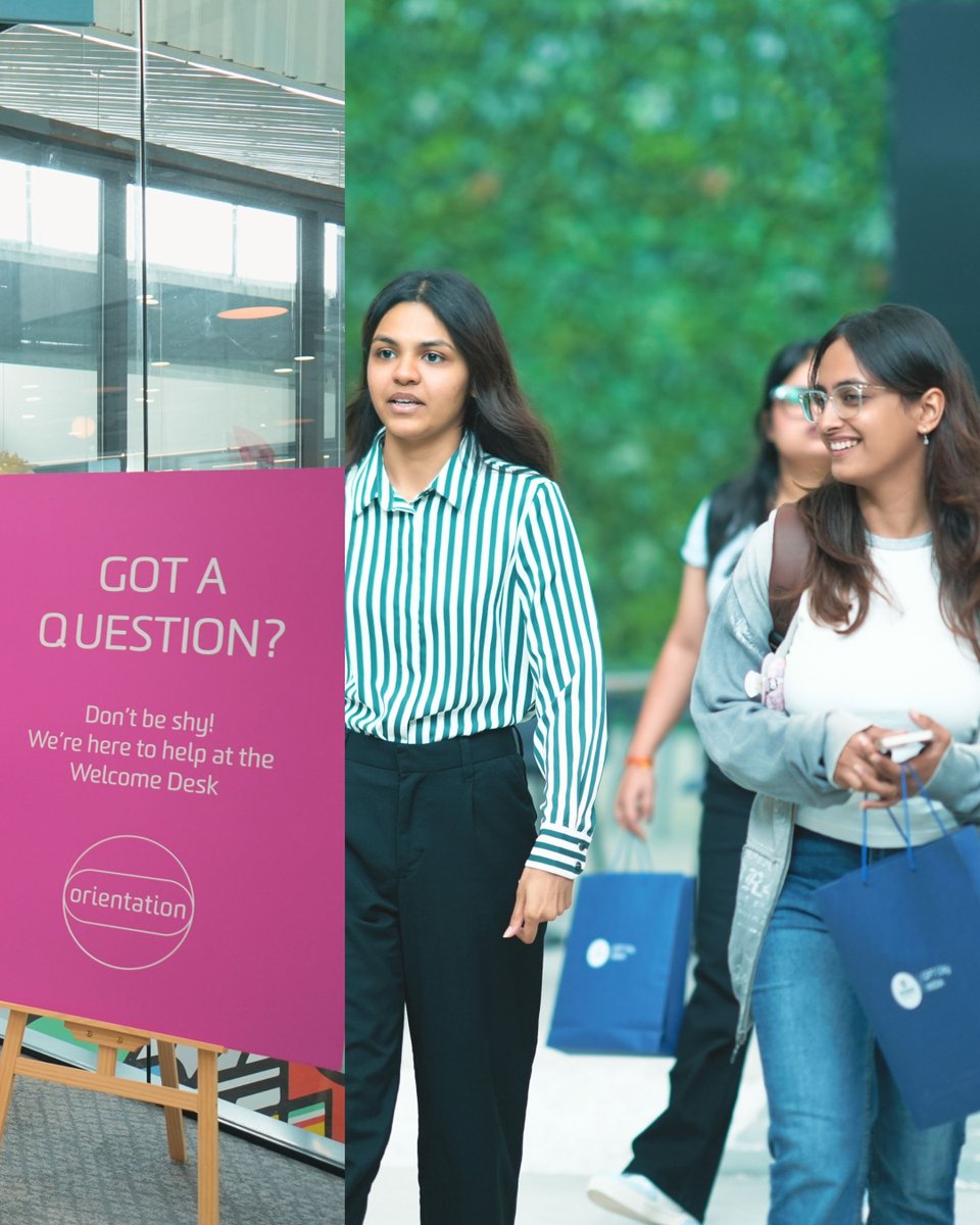 DeakinGIFTCity's tweet photo. Orientation Week 2025 kicked off in full spirit at Deakin GIFT City as we welcomed our second cohort of future-ready learners. 
It was filled with excitement, connection, and discovery. Here’s to bold beginnings and boundless possibilities. 
See you at the top, Class of 2025-27! https://t.co/It7vRQysxz